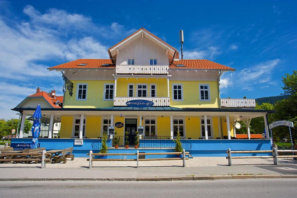 Hotel Garni Ammergauer Hof Oberammergau Exterior foto